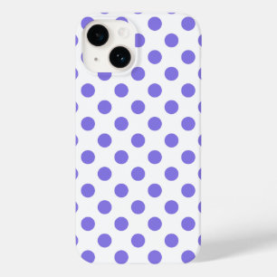 Periwinkle-Polka-Punkte Case-Mate iPhone 14 Hülle