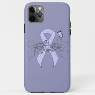 Periwinkle Ribbon mit Schmetterling iPhone 11 Pro Max Hülle