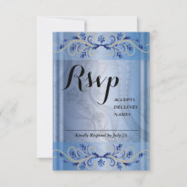 Periwinkle Rsvp-Karte RSVP Karte