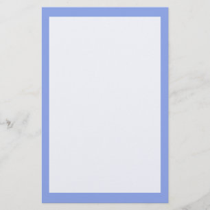 Periwinkle Solid Color Briefpapier