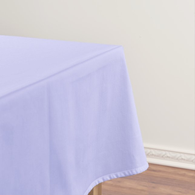 Periwinkle Solid Color | Classic | elegant Tischdecke (Beispiel)