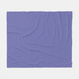 Periwinkle Solid Color Fleecedecke