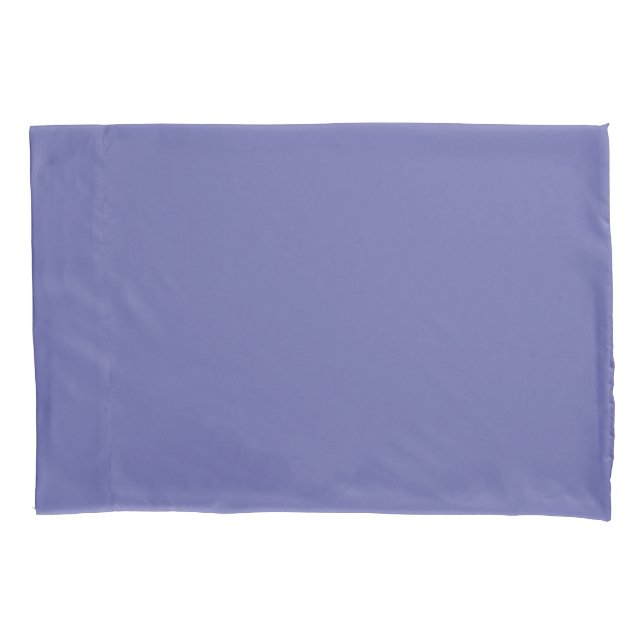 Periwinkle Solid Color Kissenbezug (Vorderseite)
