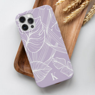 Periwinkle Tropical Palm Leaf Muster Case-Mate iPhone Hülle
