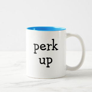 Perk Up-Kaffee-Tasse Zweifarbige Tasse
