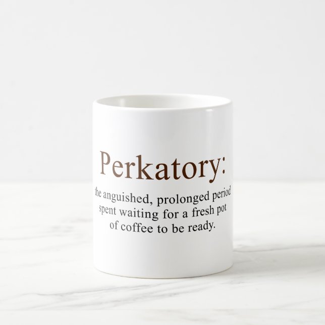 Perkatory zerteilt kaffeetasse (Mittel)