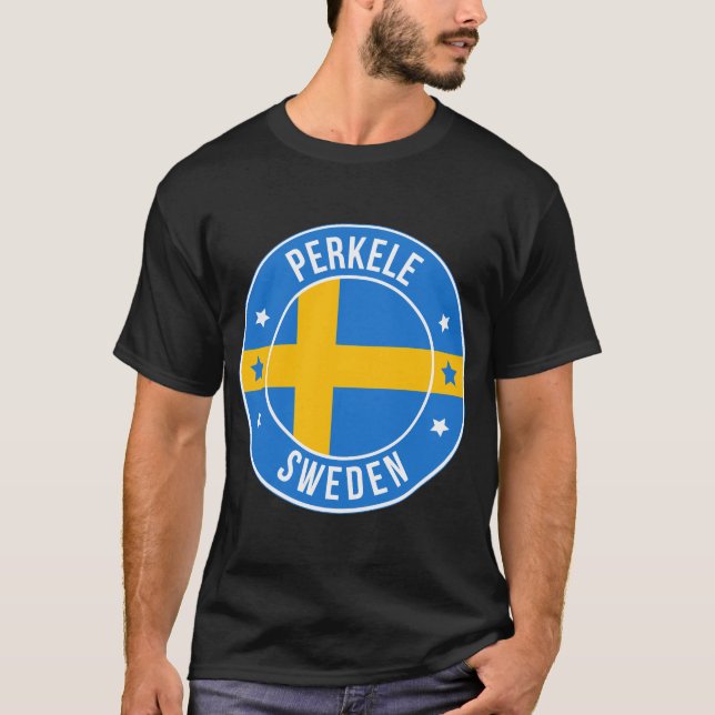 Perkele, Sweden City T-Shirt (Vorderseite)