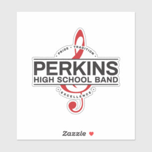 Perkins Band Logo Aufkleber