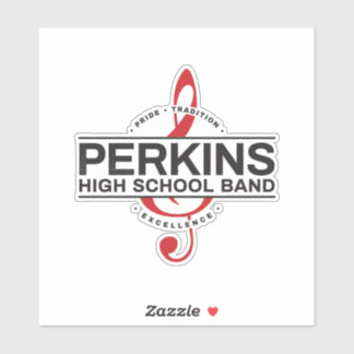 Perkins Band Logo Aufkleber