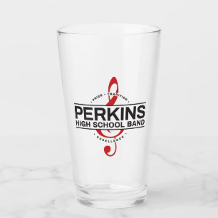 Perkins Band Logo Glas