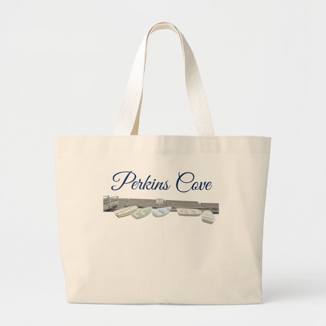 Perkins Cove in Ogunquit, Maine Tragetasche (Vorne)