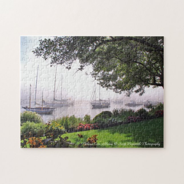 Perkins Cove - Maine Jigsaw Puzzle (Horizontal)