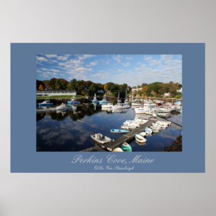 Perkins Cove, Mainprint Poster
