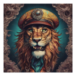 Perkins der Löwen Poster