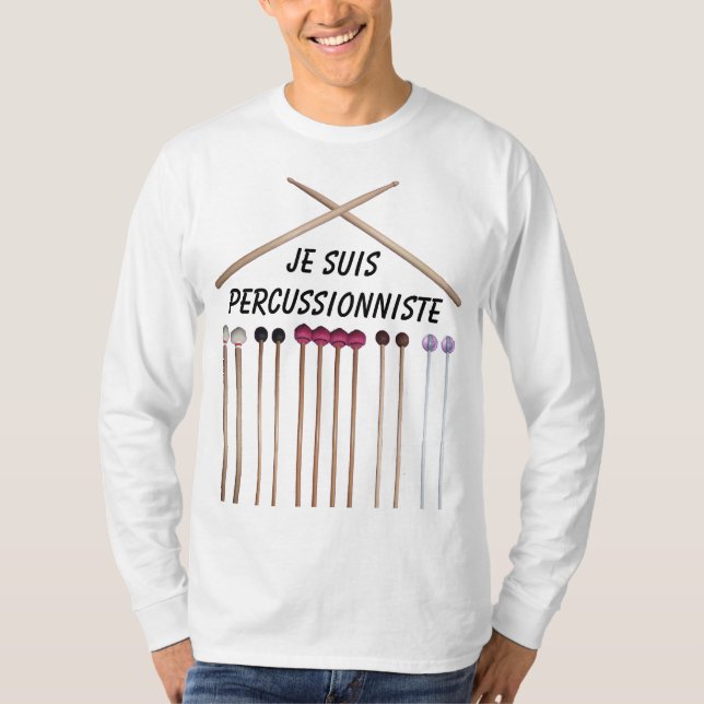 Perkussionen T-Shirt (Vorderseite)