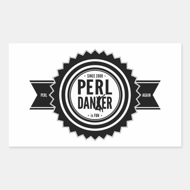 Perl Dancer Stickers (Vorderseite)