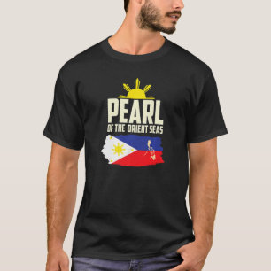 Perle der Orientmeere Philippinen Filipino Ursprun T-Shirt