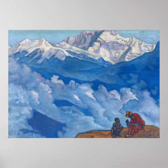 Perle der Suche von Nicholas Roerich Poster (Vorne)