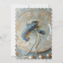 Perle - Flache Einladung Größe: 12,7 cm x 17,8 cm