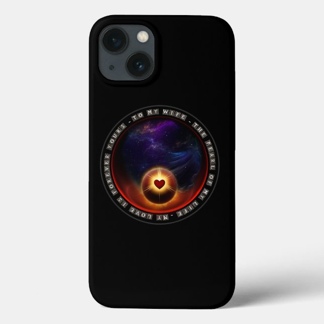 Perle meines Lebens Case-Mate iPhone Hülle (Rückseite)