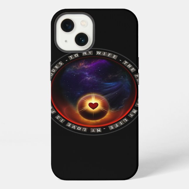 Perle Meines Lebens iPhone Hülle (Rückseite)
