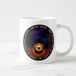 Perle meines Lebens Jumbo-Tasse