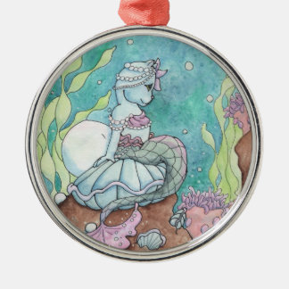 Perle Ornament Aus Metall