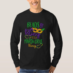 Perlen & Bling Es ist ein Mardi Gras Thing Cool Ca T-Shirt