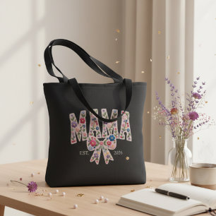 Perlen-Blumen-Varsity-Mama-Feminines Design