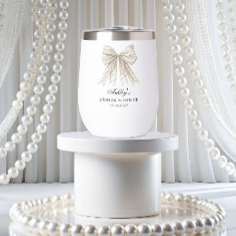 Perlen Bow Sie bindet das Brautparty des Knotens