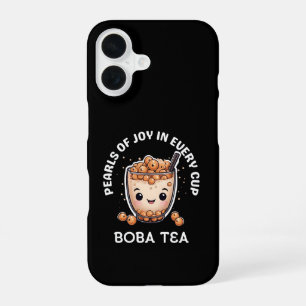 Perlen der Freude in jeder Tasse iPhone 16 Hülle