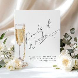 Perlen der Weisheit Beratung und Wünsche für Paare Poster