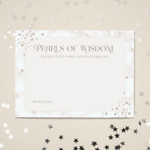 Perlen der Weisheit Brautparty Beratung