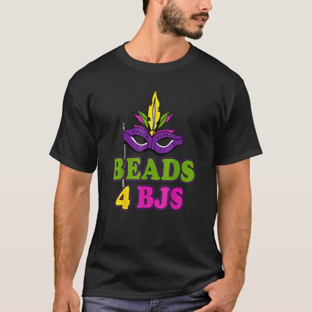 Perlen für BJs Dirty Mardi Gras T-Shirt (Vorderseite)