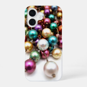 Perlen-iPhone-Hülle – Eleganter, Luxuriöser Schutz iPhone 16 Hülle