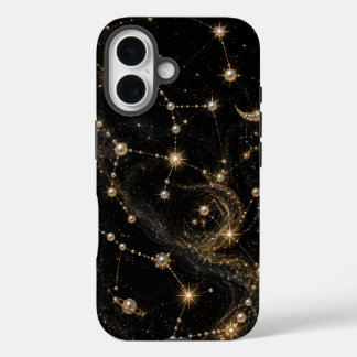 Perlen-Konstellation iphonecase iPhone 16 Hülle