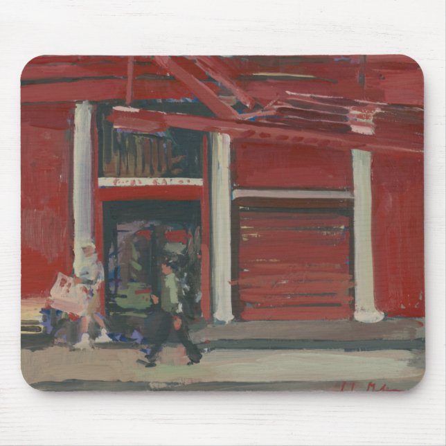 Perlen-Lackiererei Manhattan Mousepad (Vorne)