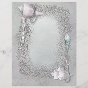 Perlen Muschelstrand Flyer