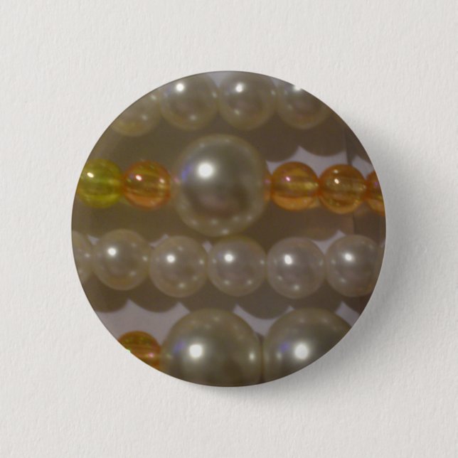 Perlen-Perlen Button (Vorderseite)