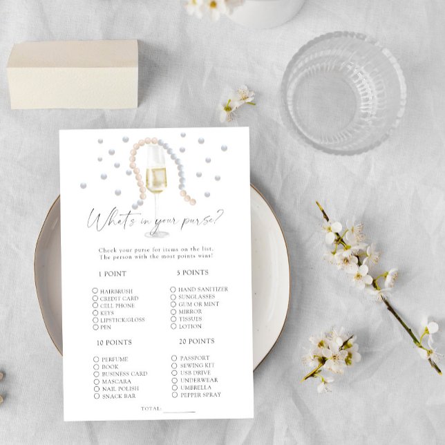 Perlen & Prosecco Was ist in Ihrem Geldbörsenspiel (Von Creator hochgeladen)