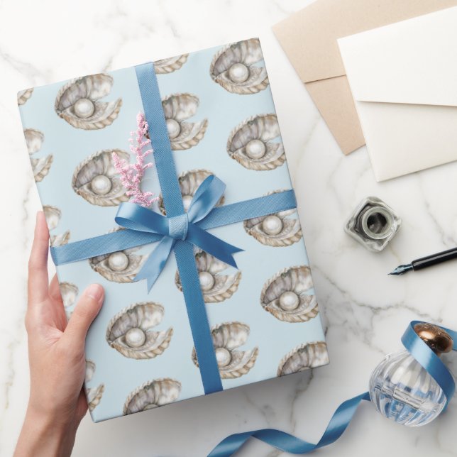Perlen Schale Geburtstag  Geschenkpapier (Schenken)