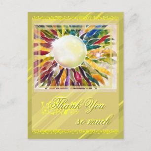 Perlen-Schmuck hinterlässt eine ausgezeichnete Dan Postkarte