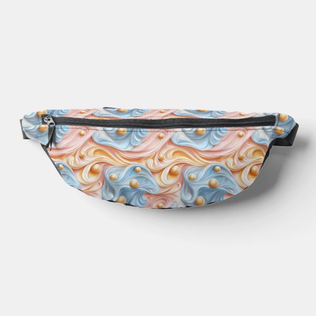 Perlen über die Welle der Ruhe Bauchtasche (Ablage )