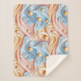 Perlen über die Welle der Ruhe Sherpadecke