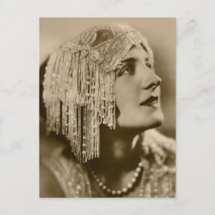 Perlen und Perlen Postkarte