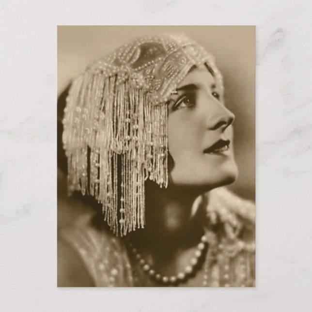 Perlen und Perlen Postkarte (Vorderseite)