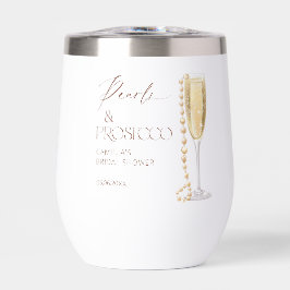 Perlen und Prosecco-Brautparty