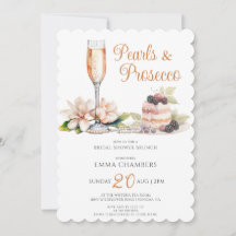 Perlen und Prosecco Brautparty Brunch