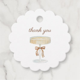 Perlen und Prosecco-Brautparty Liebe Geschenkanhänger