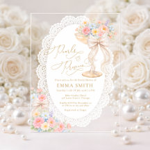 Perlen und Prosecco Floralgarten Brautparty